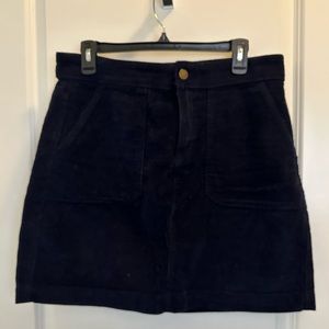 Dip Brand Navy corduroy Skirt Sz10